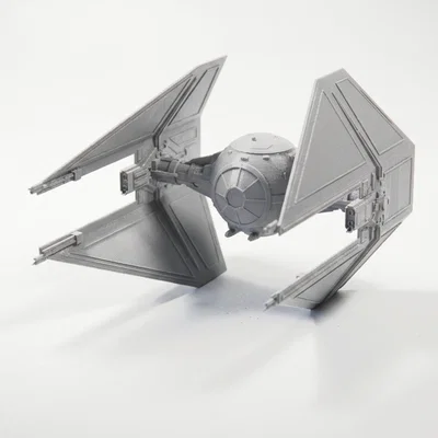 Mô hình 3D TIE Interceptor Starfighter - Star Wars