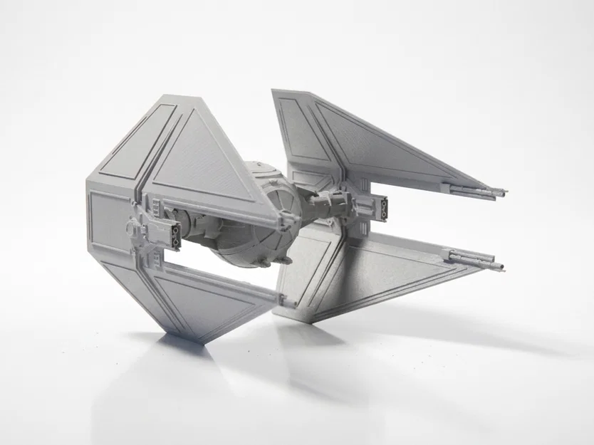 Mô hình 3D TIE Interceptor Starfighter - Star Wars - Image 2
