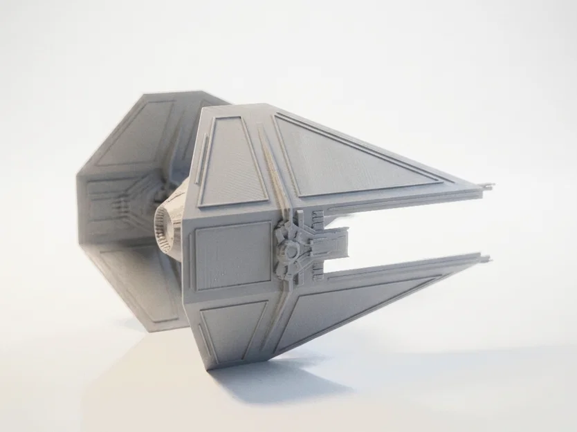 Mô hình 3D TIE Interceptor Starfighter - Star Wars - Image 3
