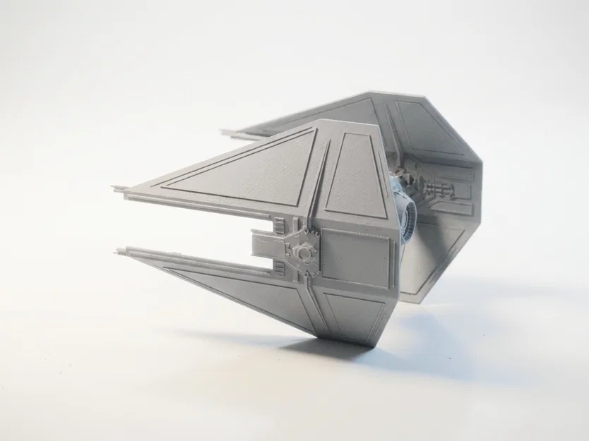 Mô hình 3D TIE Interceptor Starfighter - Star Wars - Image 4