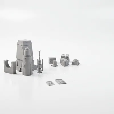 Mô hình in 3D các công trình Tatooine trong Star Wars