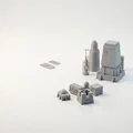 Mô hình in 3D các công trình Tatooine trong Star Wars - Thumbnail 4