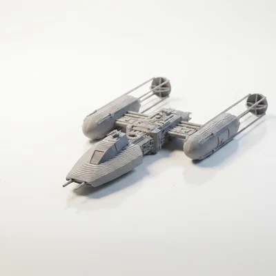 Mô hình 3D phi thuyền Y-Wing Star Wars in 3D