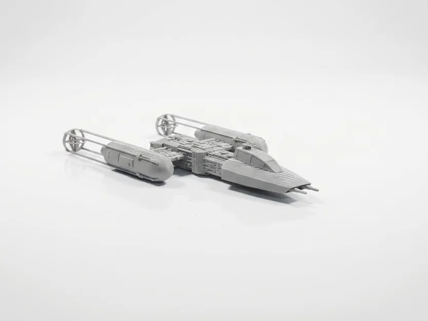 Mô hình 3D phi thuyền Y-Wing Star Wars in 3D - Image 2