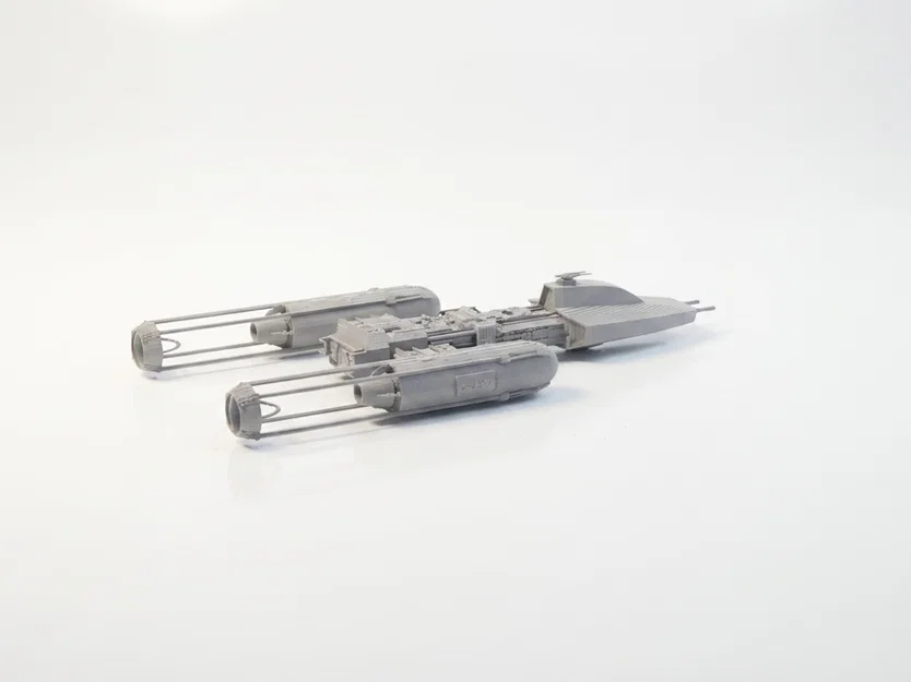 Mô hình 3D phi thuyền Y-Wing Star Wars in 3D - Image 3