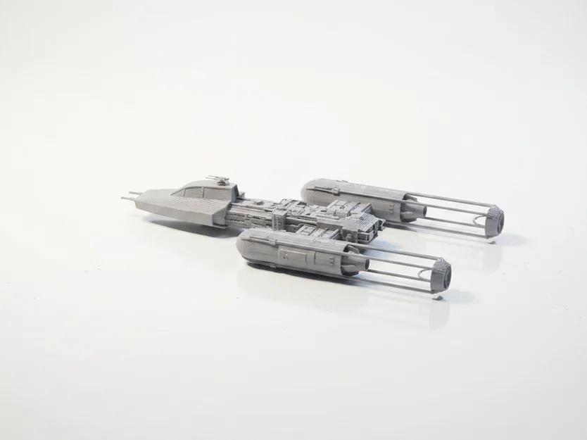 Mô hình 3D phi thuyền Y-Wing Star Wars in 3D - Image 4