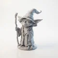Mô hình Yoda Gandalf: Tượng 3D sưu tầm chủ đề Star Wars - Thumbnail 1