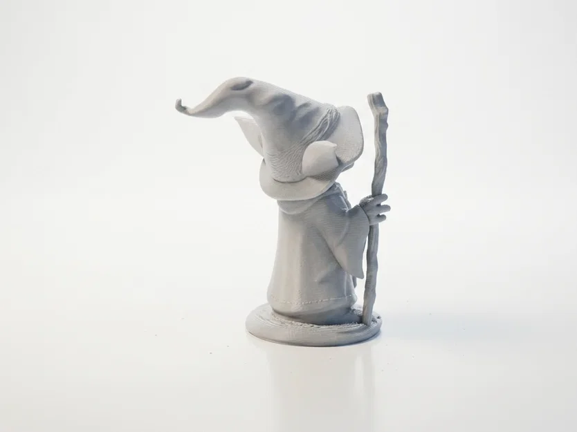 Mô hình Yoda Gandalf: Tượng 3D sưu tầm chủ đề Star Wars - Image 3