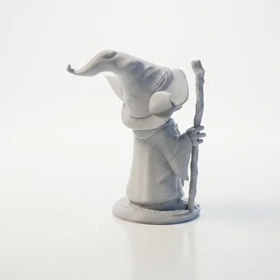 Mô hình Yoda Gandalf: Tượng 3D sưu tầm chủ đề Star Wars
