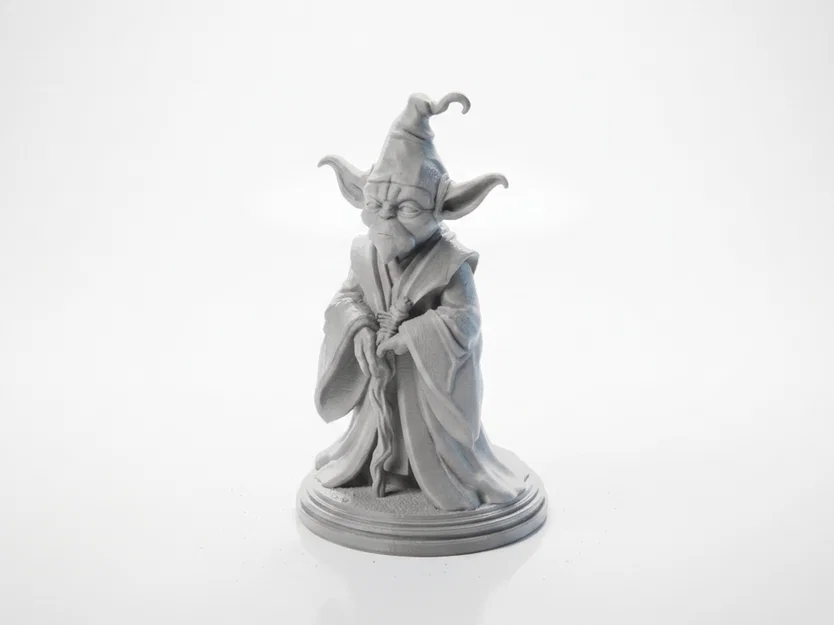 Mô hình 3D tượng nhân vật trùm mũ phong cách Star Wars - Image 1