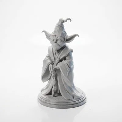 Mô hình 3D tượng nhân vật trùm mũ phong cách Star Wars
