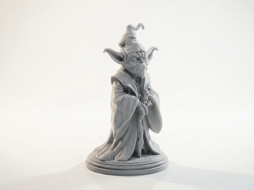 Mô hình 3D tượng nhân vật trùm mũ phong cách Star Wars - Image 2
