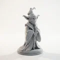Mô hình 3D tượng nhân vật trùm mũ phong cách Star Wars - Thumbnail 2