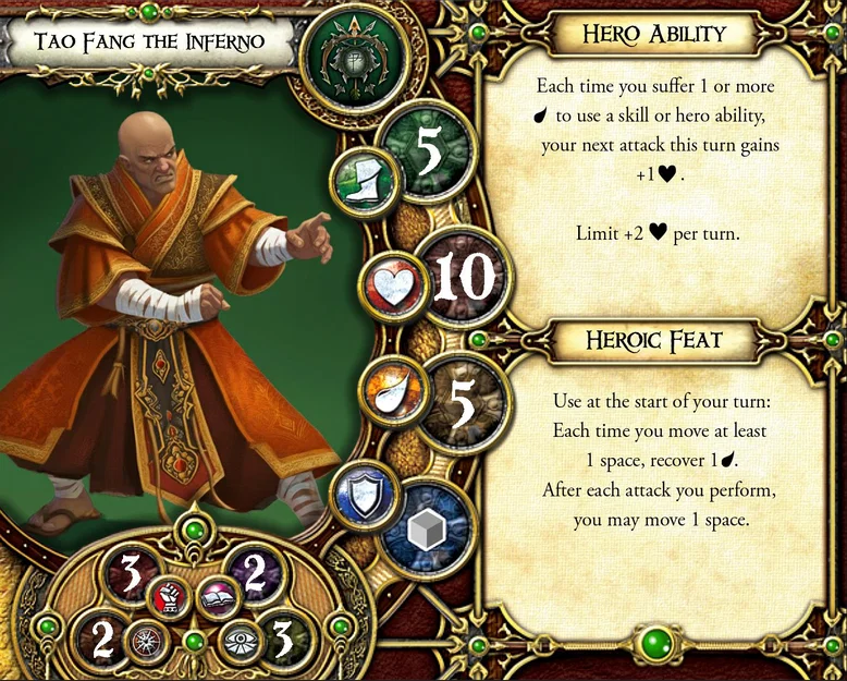 Mô hình Monk tùy chỉnh cho board game Descent 2nd Edition - Image 2