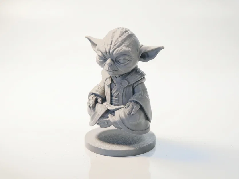 Mô hình tượng Yoda thiền định in 3D - Tác phẩm nghệ thuật Star Wars - Image 1