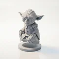 Mô hình tượng Yoda thiền định in 3D - Tác phẩm nghệ thuật Star Wars - Thumbnail 1