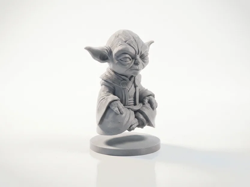 Mô hình tượng Yoda thiền định in 3D - Tác phẩm nghệ thuật Star Wars - Image 2