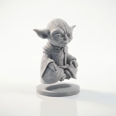 Mô hình tượng Yoda thiền định in 3D - Tác phẩm nghệ thuật Star Wars