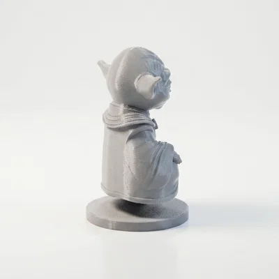 Mô hình tượng Yoda thiền định in 3D - Tác phẩm nghệ thuật Star Wars