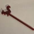 Bút bi in 3D hình chú sóc linh hoạt độc đáo - Thumbnail 4
