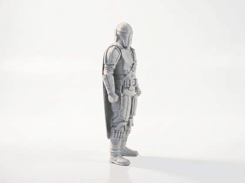 Mô hình Mandalorian Star Wars - Tượng 3D in ấn chất lượng cao - Image 1