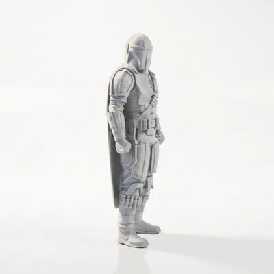 Mô hình Mandalorian Star Wars - Tượng 3D in ấn chất lượng cao
