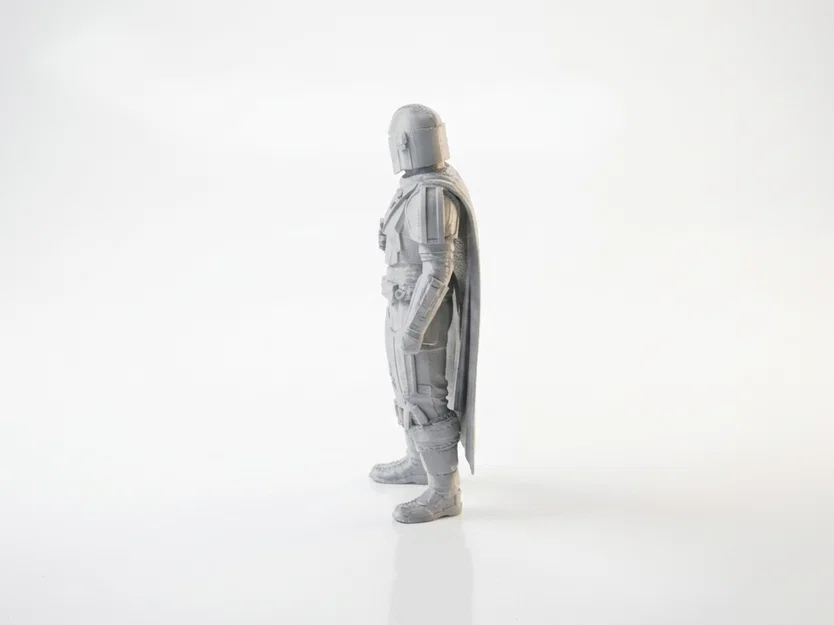 Mô hình Mandalorian Star Wars - Tượng 3D in ấn chất lượng cao - Image 3