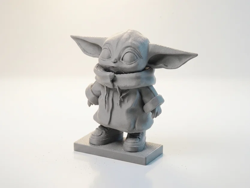 Mô hình Grogu Baby Yoda in 3D từ Star Wars - Image 1