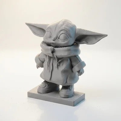 Mô hình Grogu Baby Yoda in 3D từ Star Wars