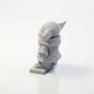 Mô hình Grogu Baby Yoda in 3D từ Star Wars