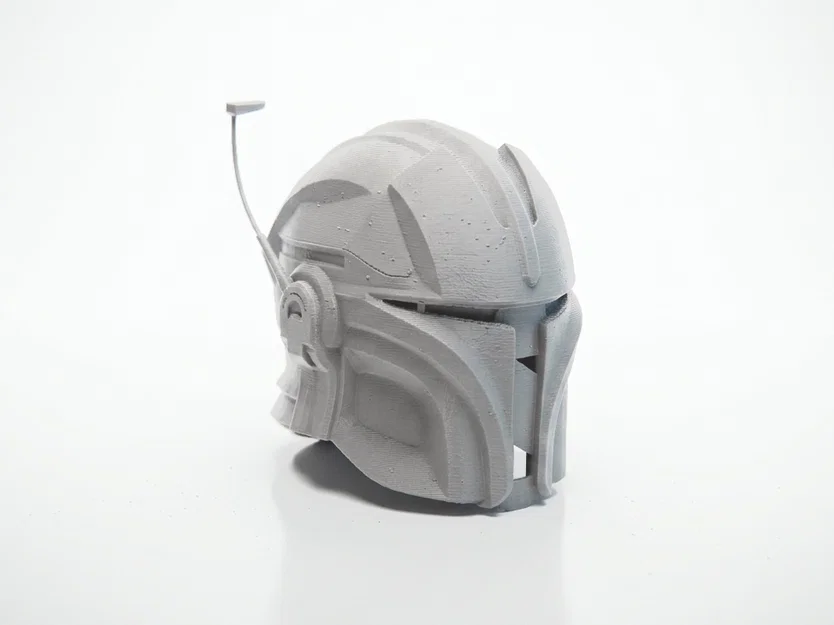 Mô hình Mũ Mandalorian Star Wars in 3D (Bản sao) - Image 1