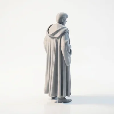 Mô hình 3D Jedi Skywalker - Nhân vật Star Wars in 3D