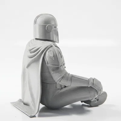 Mô hình Mandalorian ngồi thiền - Tệp in 3D Star Wars
