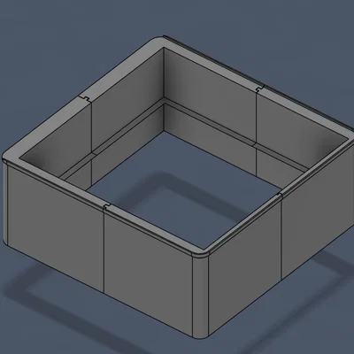 Khung nâng 150mm cho máy in 3D - Tăng không gian, nắp trượt thông minh