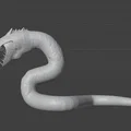 Mô hình 3D Basilisk Harry Potter ấn tượng để trưng bày - Thumbnail 2