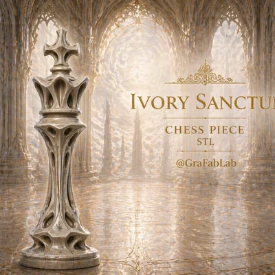 Ivory Sanctum "King" - Quân cờ vua