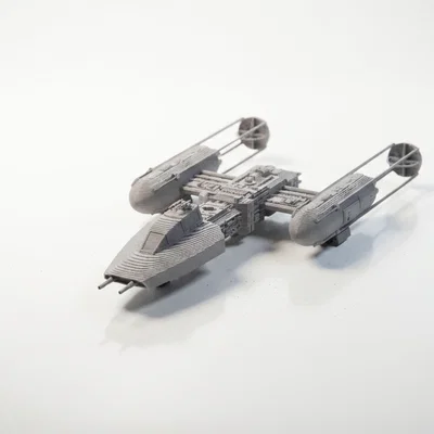 Mô hình Phi thuyền Y-Wing Fighter Star Wars in 3D
