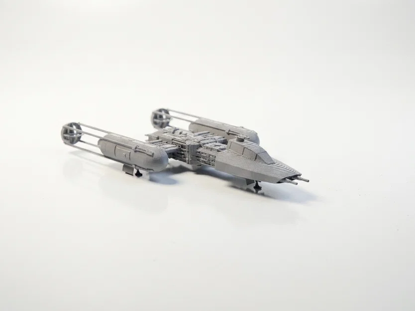 Mô hình Phi thuyền Y-Wing Fighter Star Wars in 3D - Image 2