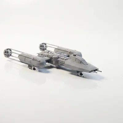 Mô hình Phi thuyền Y-Wing Fighter Star Wars in 3D