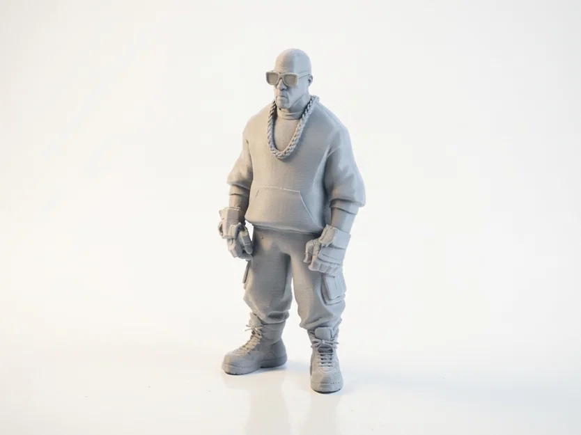 Mô hình nhân vật Cool Street Guy phong cách đường phố in 3D - Image 1