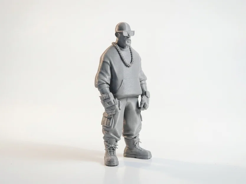 Mô hình nhân vật Cool Street Guy phong cách đường phố in 3D - Image 2