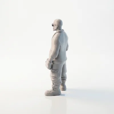 Mô hình nhân vật Cool Street Guy phong cách đường phố in 3D