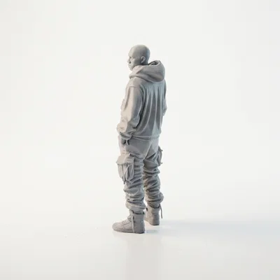 Mô hình nhân vật Cool Street Guy phong cách Urban in 3D