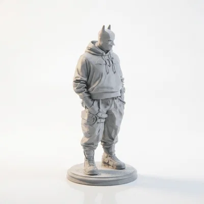 Mô hình Batman phong cách đường phố (Street Style) - File in 3D
