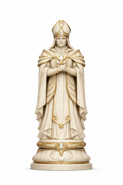 Quân cờ "Bishop" - Bộ sưu tập Đế Chế Vàng - Image 6