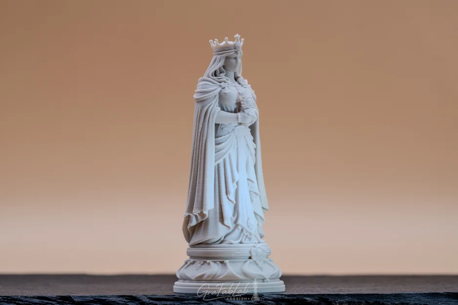 Quân Cờ "Nữ Hoàng" - Bộ Cờ Đế Chế Hoàng Kim - Image 3