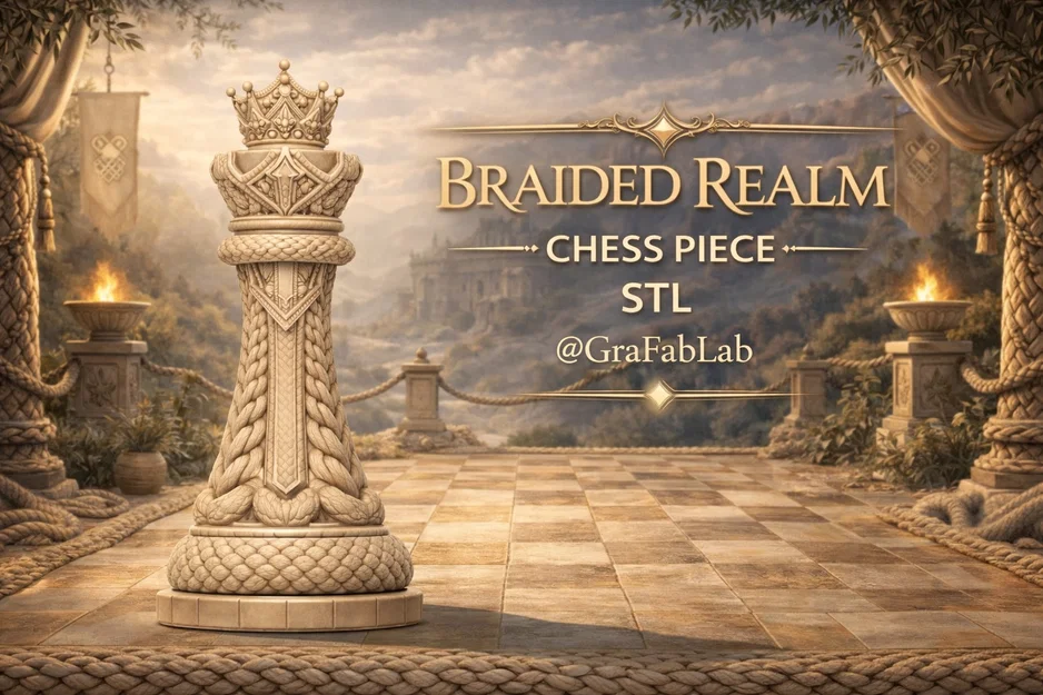 Quân cờ "Nữ Hoàng" - Bộ sưu tập Braided Realm - Image 1