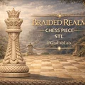 Quân cờ "Nữ Hoàng" - Bộ sưu tập Braided Realm - Thumbnail 1