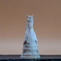 Quân Cờ "Hiệp Sĩ" Đế Chế Vàng - Quân cờ 3D - Thumbnail 2