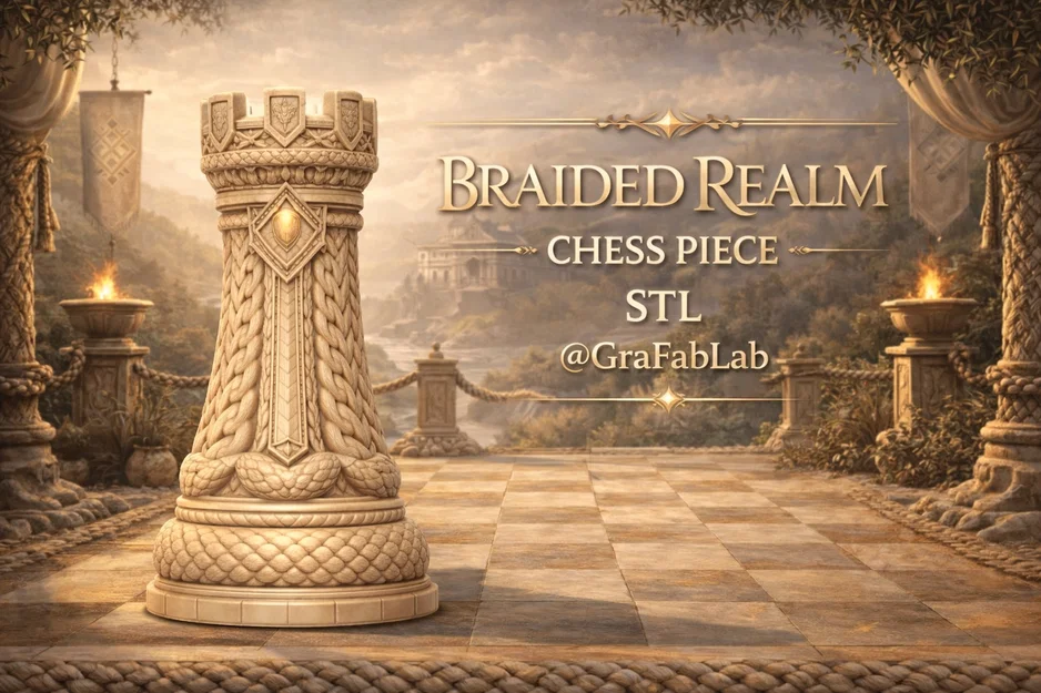Braided Realm "Rook" - Quân cờ Xe - Image 1
